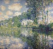 Claude Monet Poplars on the Banks of the River Epte France oil painting artist